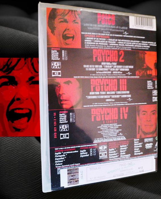 4DVD| PSYCHO-1-4 °Coleccao completa de Luxo (Exclusiva)
