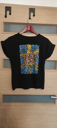 T-shirt z mozaiką