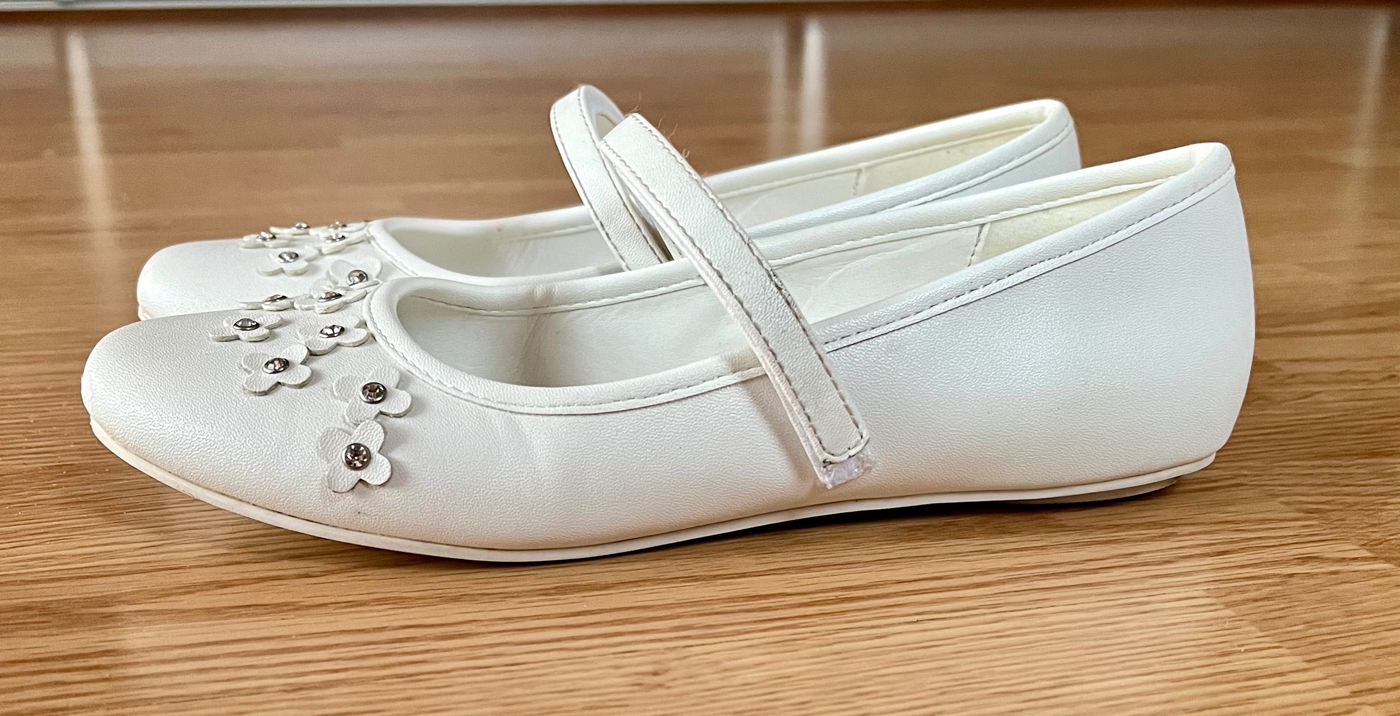 Buty komunijne białe Deichmann 36