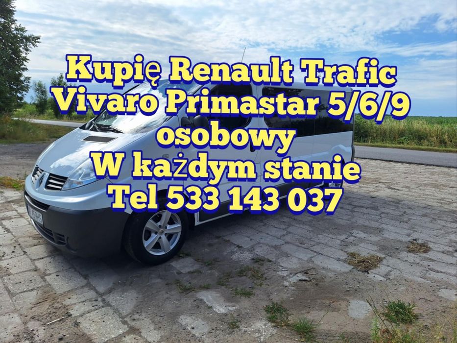 Piękne Vivaro Long 9 osobowy