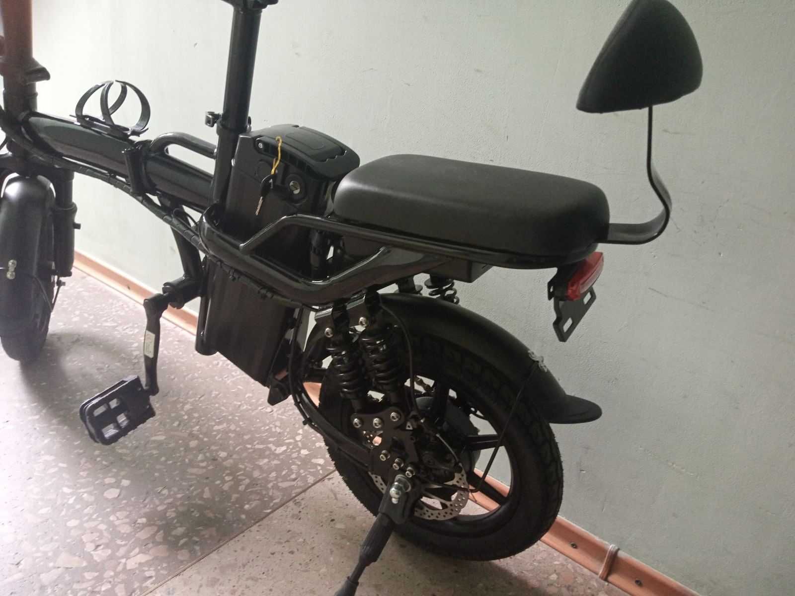 Складной Электровелосипед Minako M1 (500W, 48V, 15Ah/21Ah) 14 дюймов