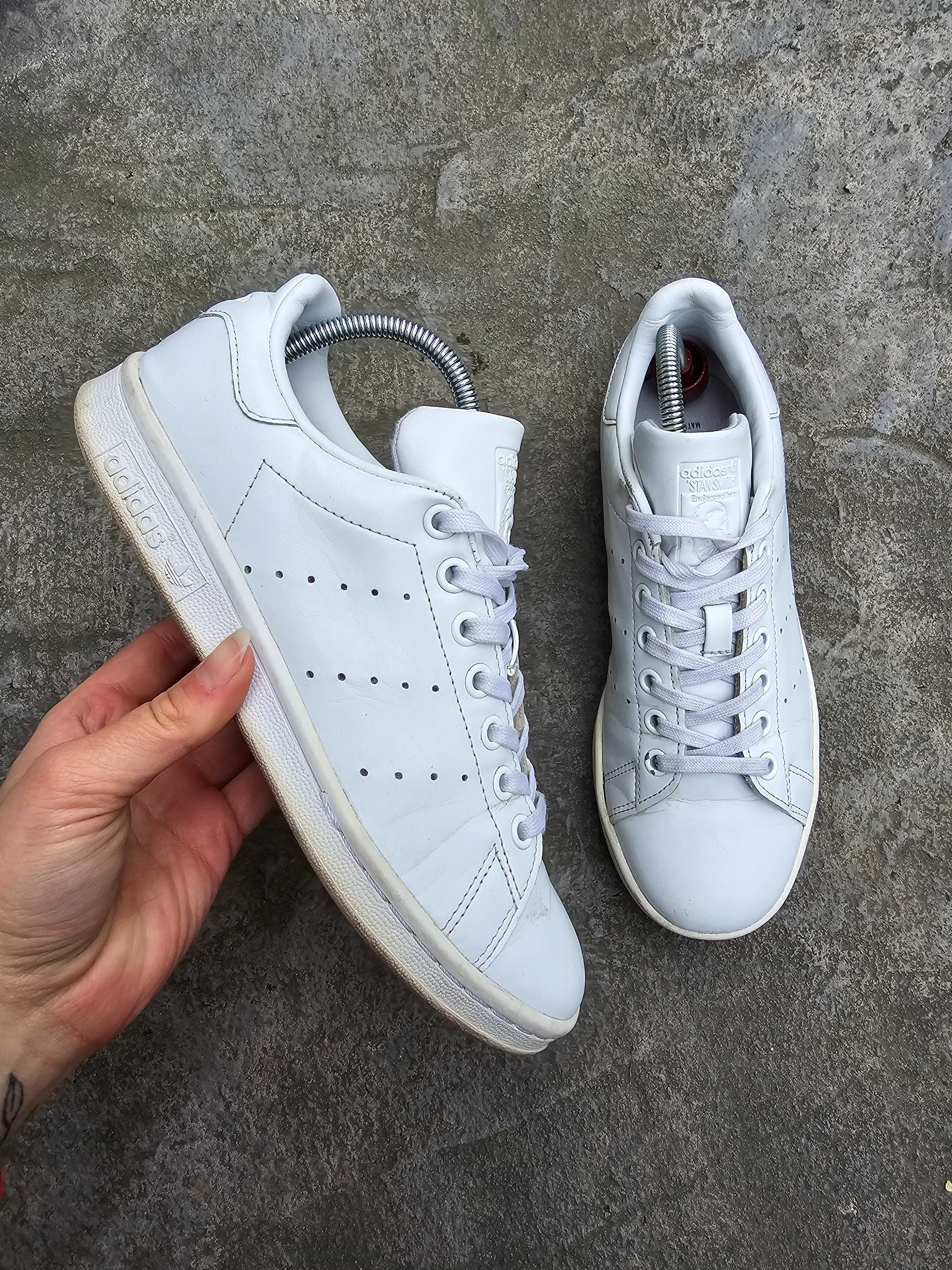 Trampki tenisówki sportowe damskie białe adidas stan smith rozmiar 38