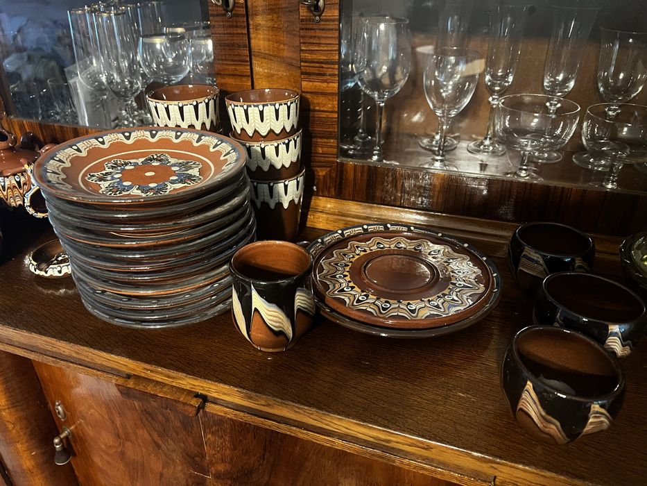 Ceramika bułgarska zestaw różny