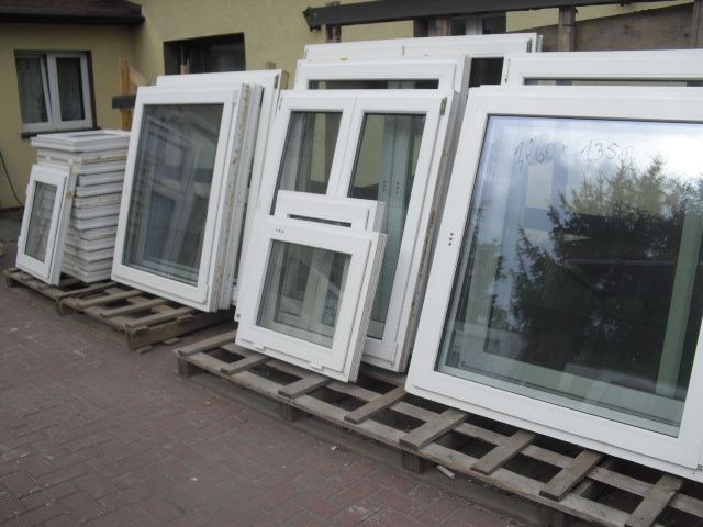 Okna Pcv 800 X 800 z Demontażu z Niemiec ! Szczecin- Sławociesze !