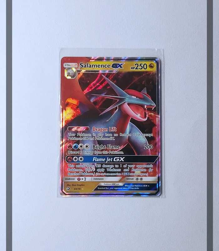 Salamence Gx 44/70 DRM Pokemon ENG-NM