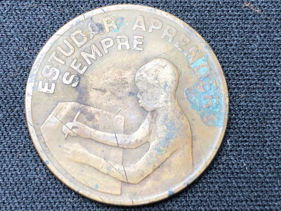 Cabo Verde 1980 - 1 Escudo Cuproniquel - Estudar aprender sempre