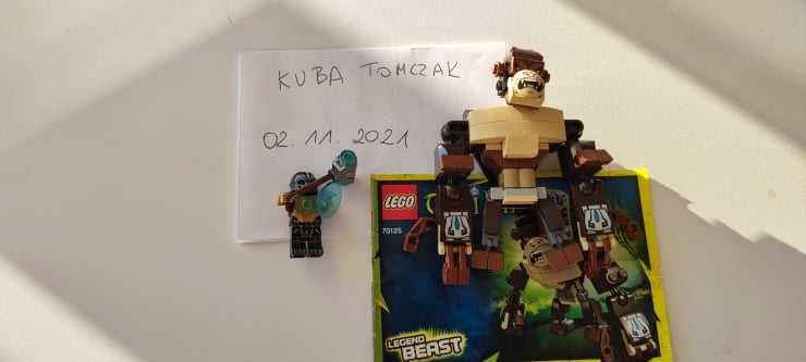 Lego nr	70125 Chima  zestaw Goryl Gorilla Legend Beast