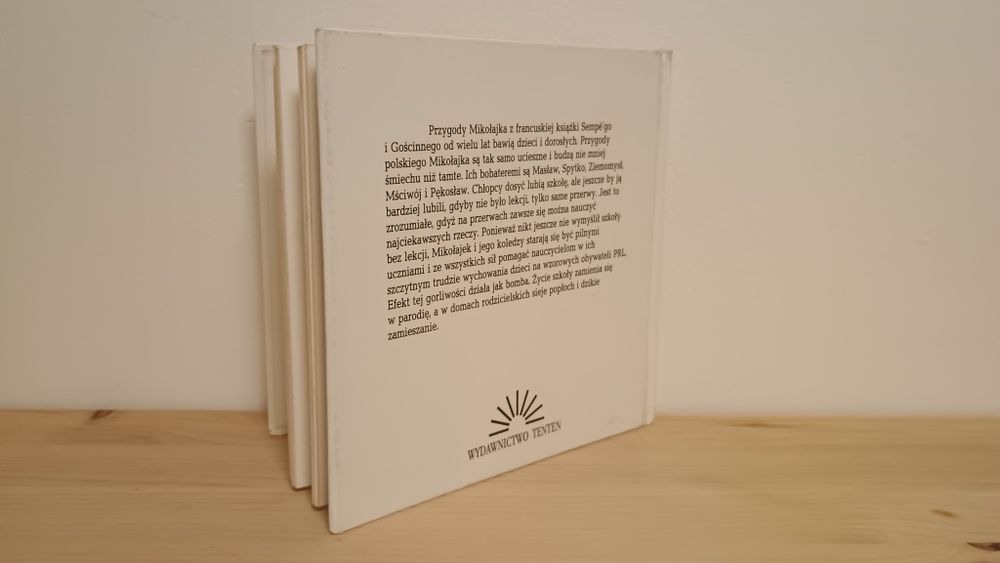 Mikołajek w szkole PRL. M. Miklaszewska & Masław, wyd. Tenten