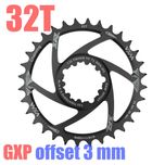 Zębatka GXP 32T Offset 3mm korby korba gravel 1x direct mount sram