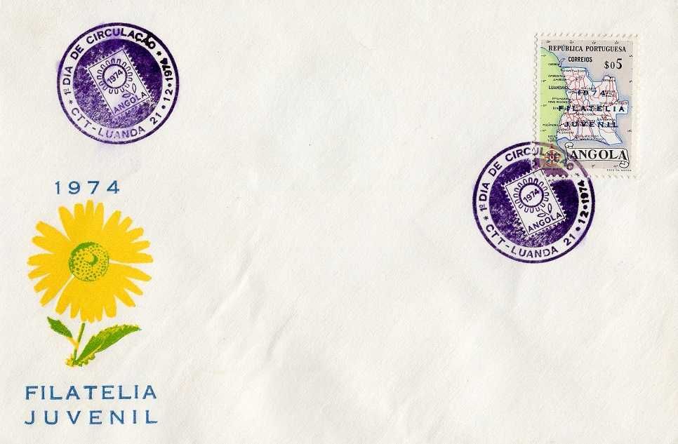 Angola - 1974dez12 = Filatelia Juvenil