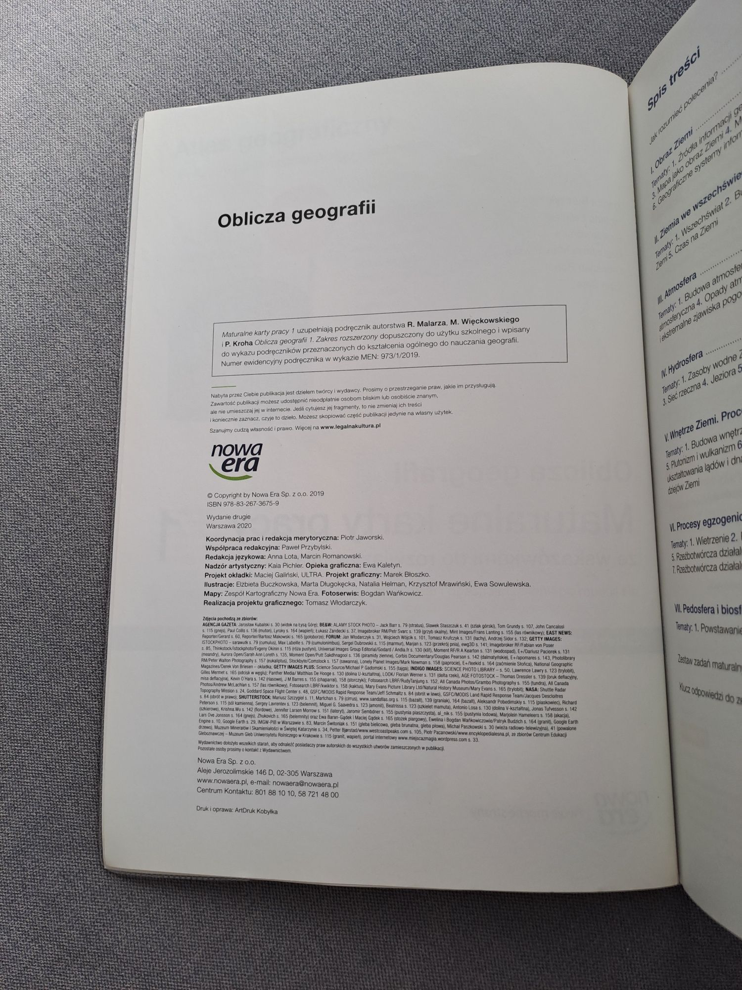 Maturalne karty pracy 1 geografia - zakres rozszerzony