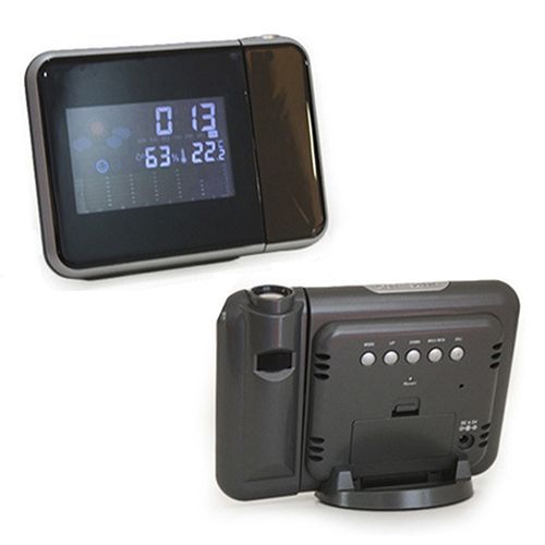 DIV021 - Relógio, termómetro, higrómetro com projeção LED