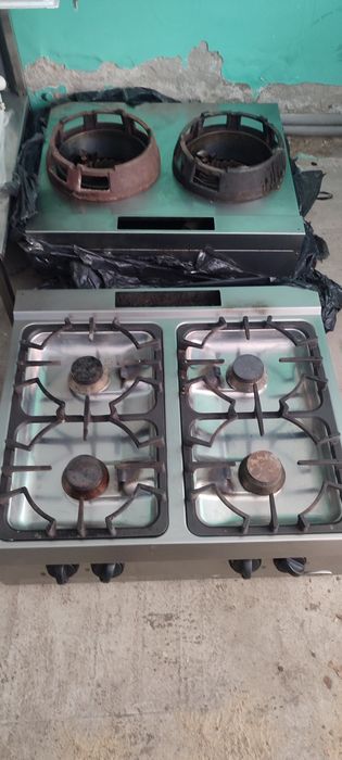 Плита промышленная газовая настольная Ozt