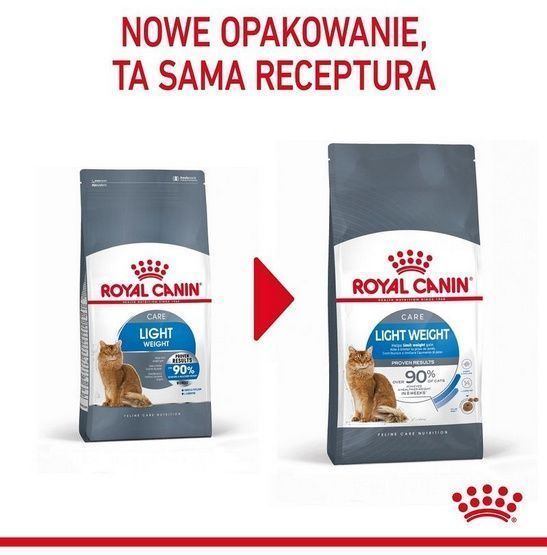 Odchudzająca karma dla dorosłych kotów Royal Canin Light Weight 400g
