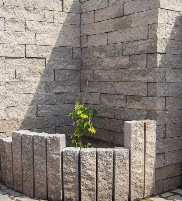 PALISADA Łupana 40 cm obrzeże betonowe Ogród Promocja