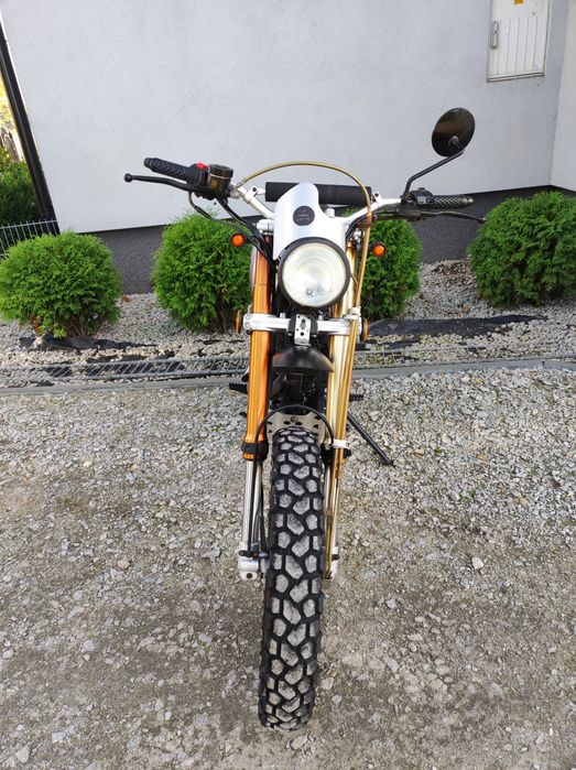 Bullit Cafe Racer 125cc kat.b wtrysk  6 tys km Transport GN Scrambler