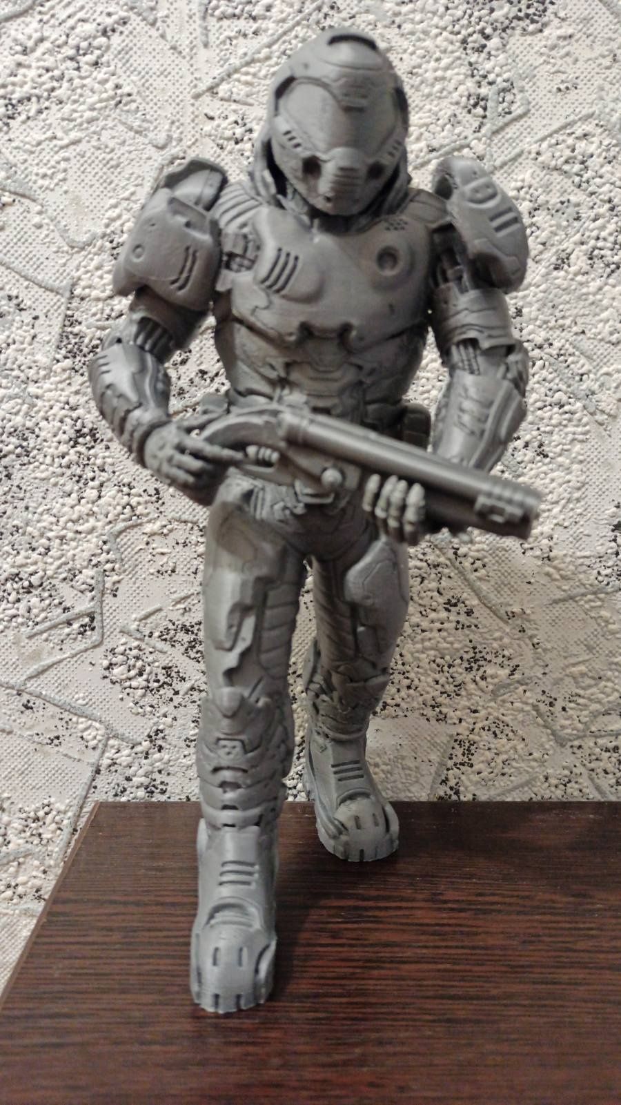 Фигурка DOOM SLAYER Doomguy 3D печать 22см