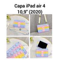 Capa iPad Air 4 10,9" 2020 4 geração apple tablet pop it