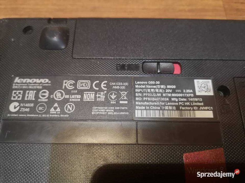 Laptop Lenovo N2840 G50-30 SPRAWNY