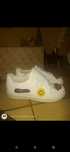 Biale nowe adidasy buty damskie z naszywkami usta emotka rozmiar 40