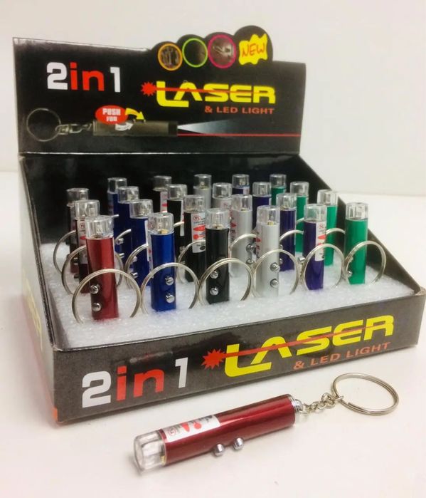 Лазер Брелок 25 шт ОПТОМ