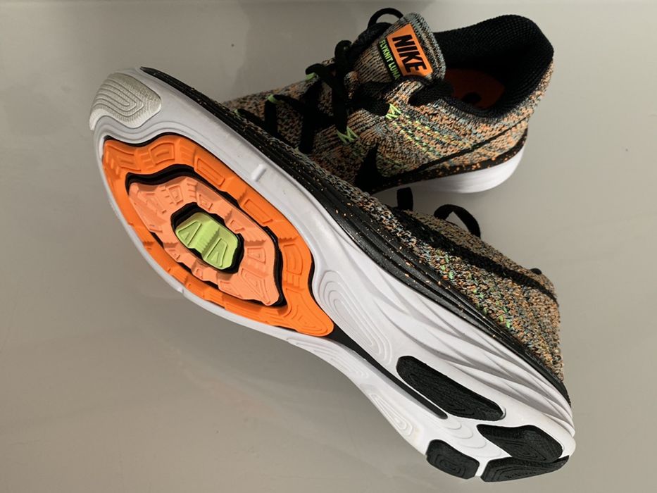 Nike Flyknit Lunar 3 Bright Citrus Black Glacier Ice r.37,5 23,5cm W-w