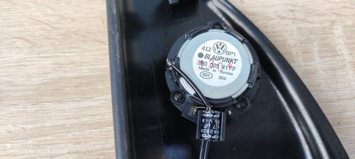 Głośnik Wysokotonowy Blaupunkt Prawy Przód VW Passat B5 Blask Gołdap