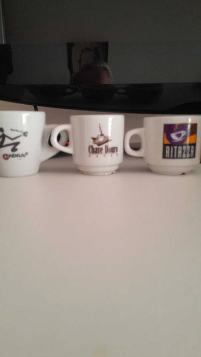 Chávenas de café para coleção