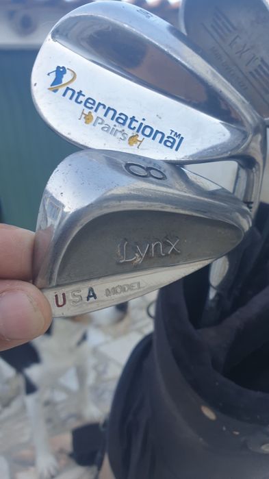 conjunto de tacos de golf  com saco de transporte