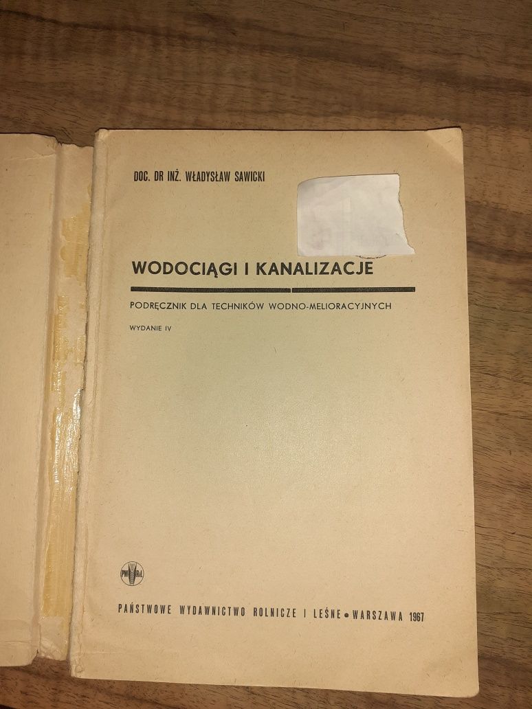 Wodociągi i kanalizacje W Sawicki
