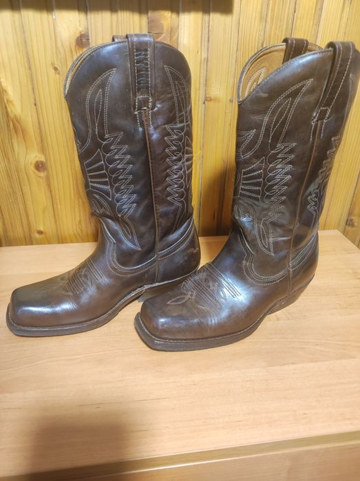 Kultowe kowbojki unisex Loblan Western Boots rozm. 40