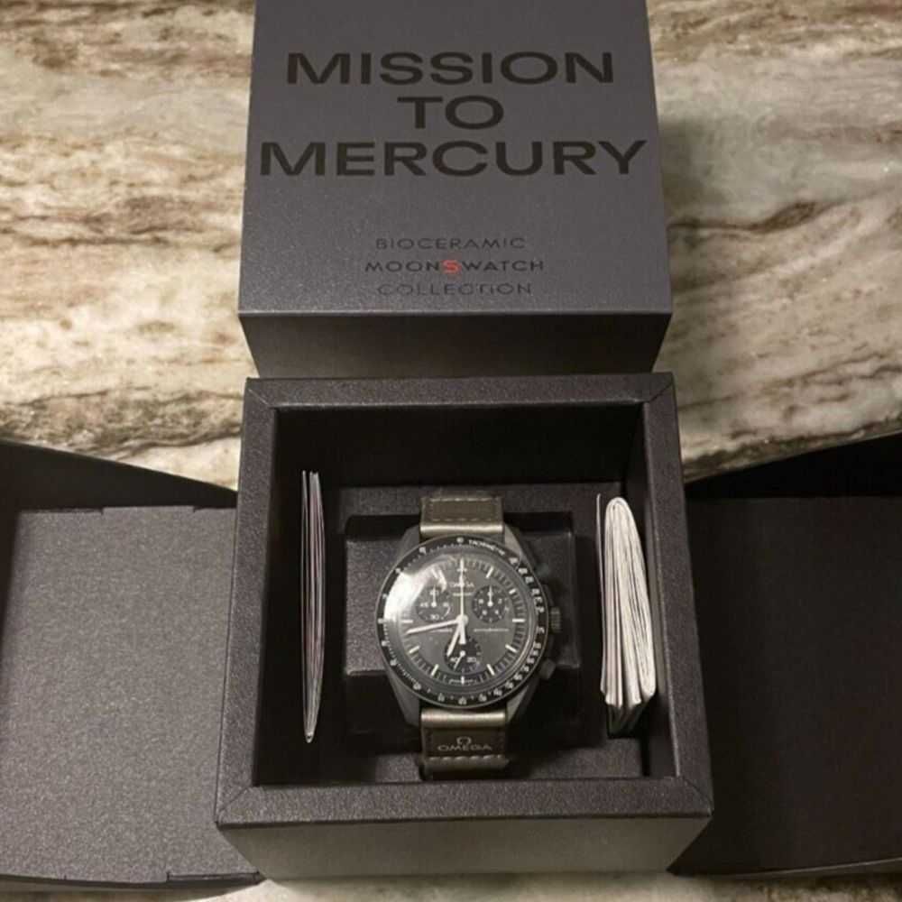Omega x Swatch SO33A100 Mission to Mercury - Zamów w Preorderze