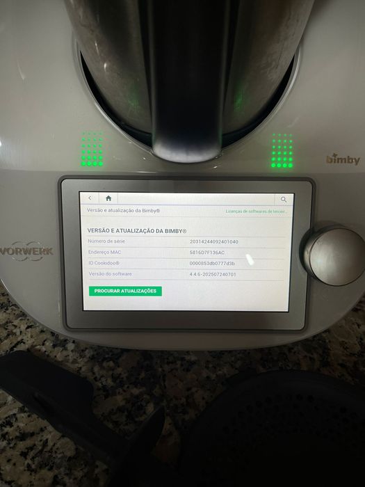 Bimby TM6 — com descascador e mandolina!