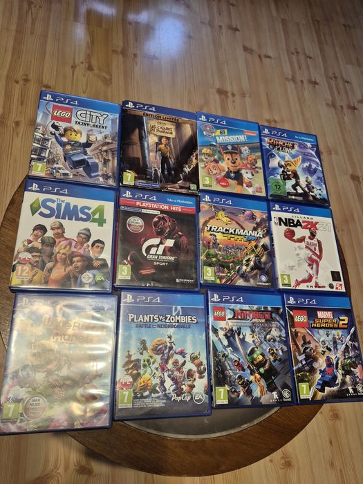 Gry dla dzieci na PlayStation 5 Ps4. Psi patrol, Sims 4, Minecraft