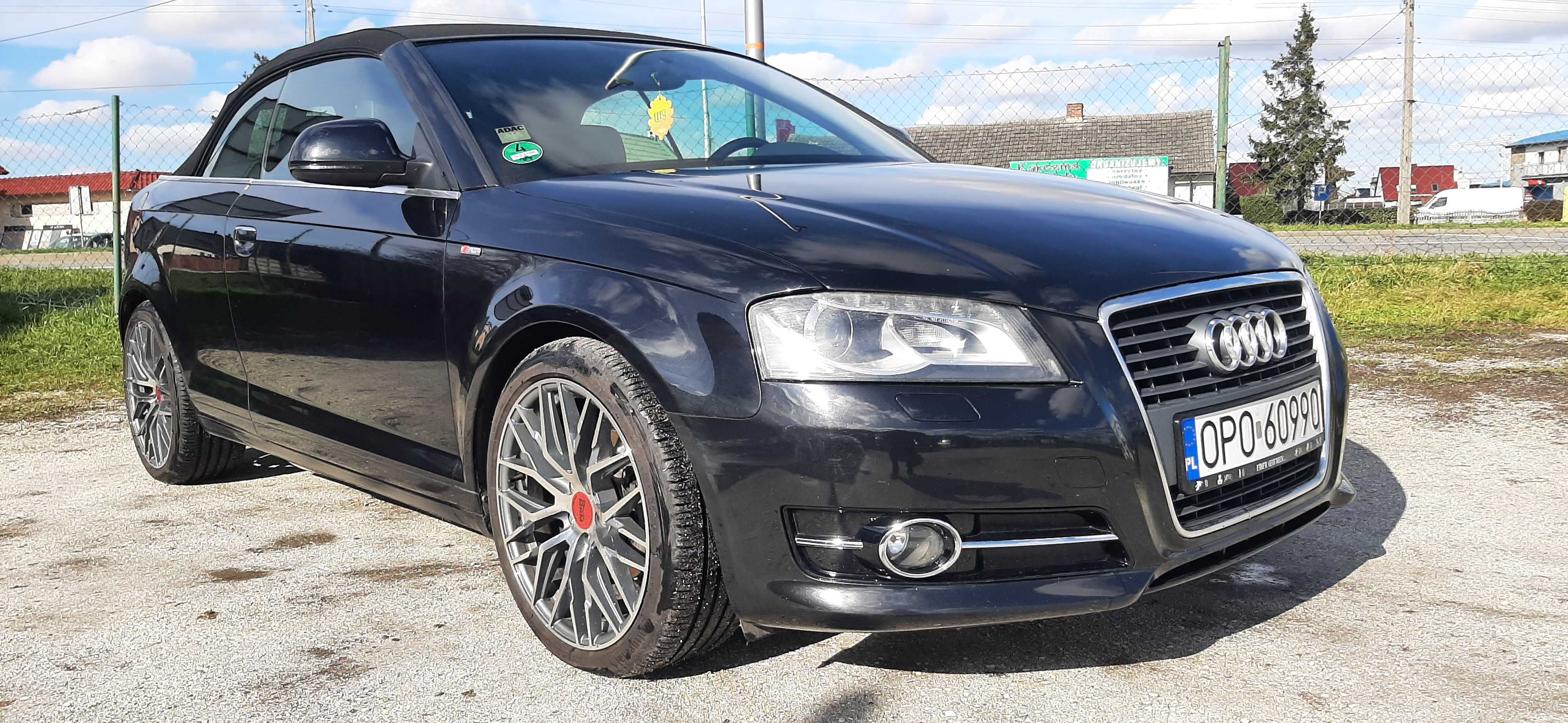 Ąudi A3 Cabrio 8P  1.8T 160KM Stan idealny