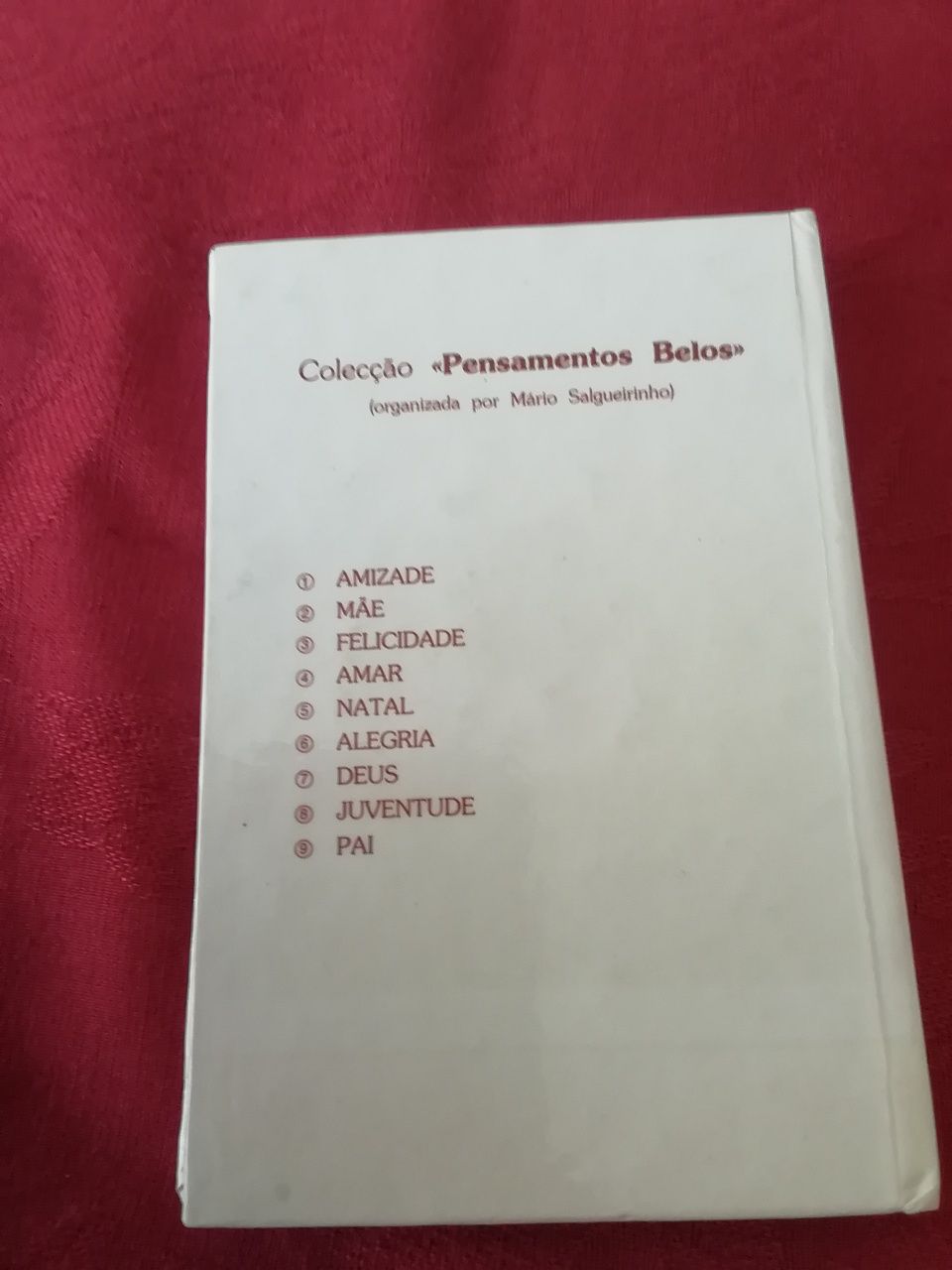 Amizade-coletânea organizada por Mário Salgueirinho, usado