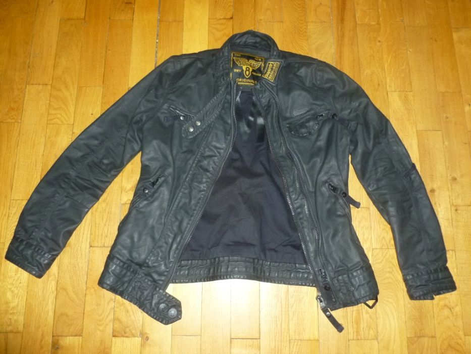 Superdry короткая куртка, пропитка, мотокуртка, 46 р, М новая