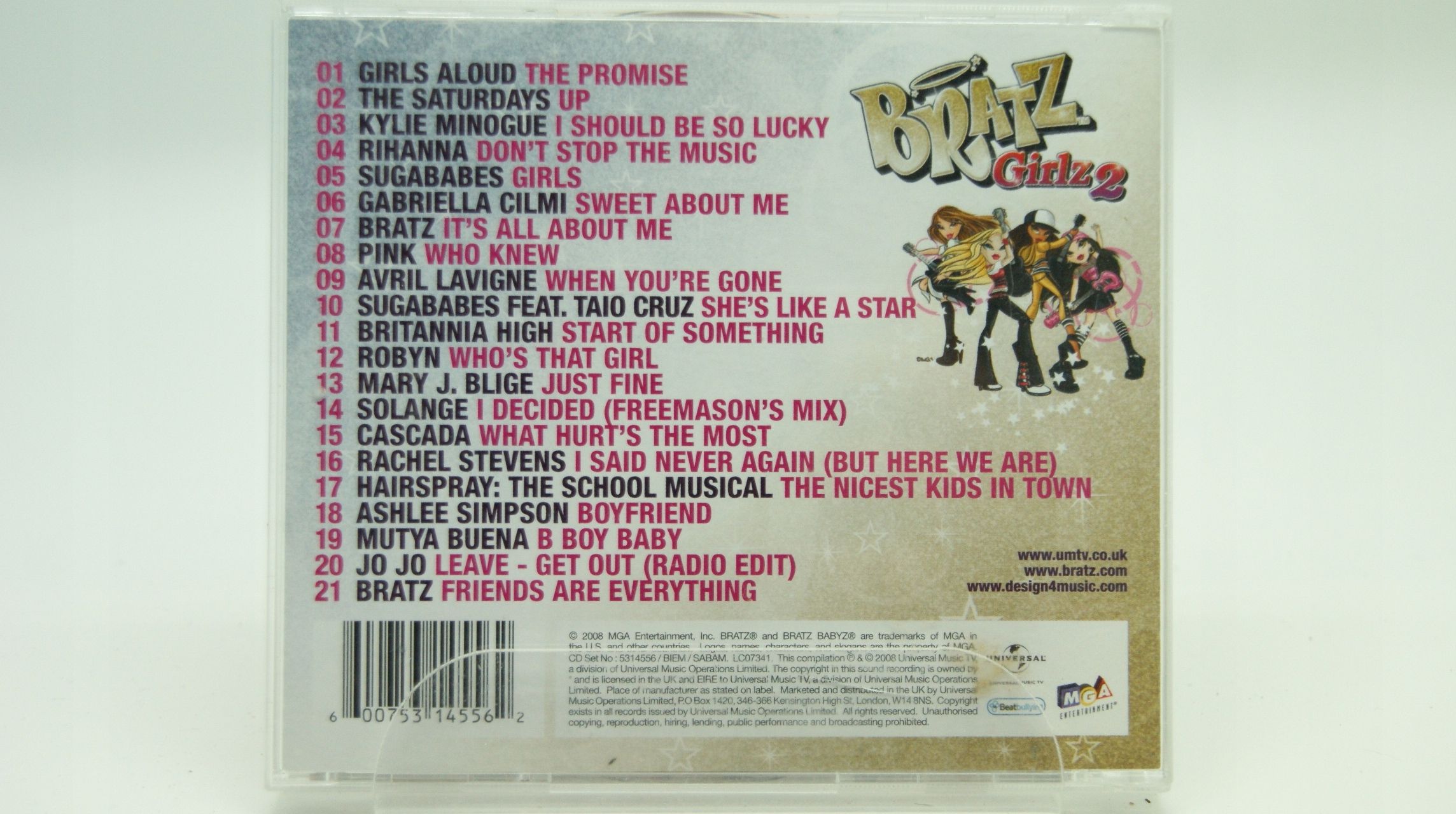 Cd - Various - Bratz Girls 2