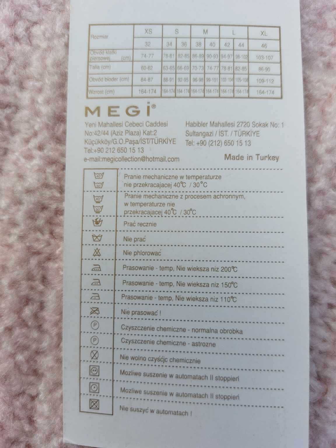 Sweter damski bezrękawnik kardigan z kapturem