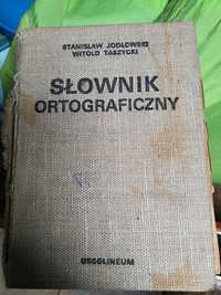 Słownik ortograficzny wydawnictwo Ossolineum