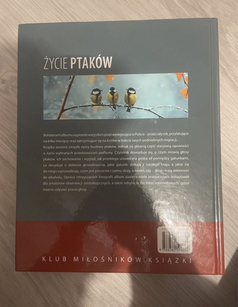 Książka „Życie ptaków”