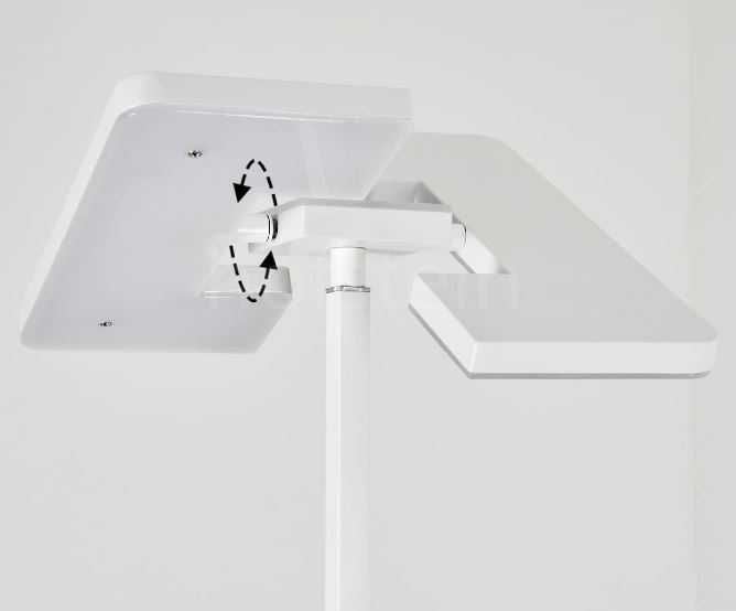 Lampa stojąca podłogowa nowoczesna LED CASALUX 185cm ramię do czytania
