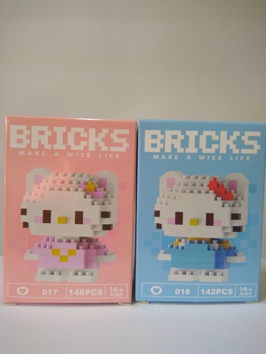 Лис, зайка, стич, качка,  дональд дак, микки маус, ведмежа, BRICKS