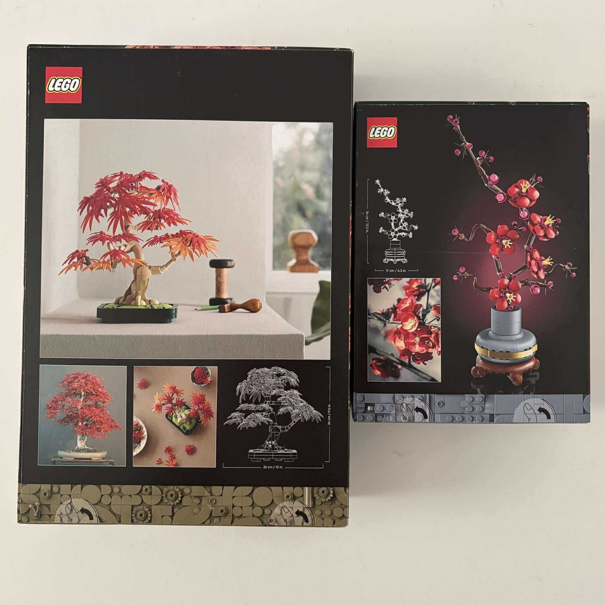 LEGO 10348 i 10369 Botanical klocki nowe zestaw okazja