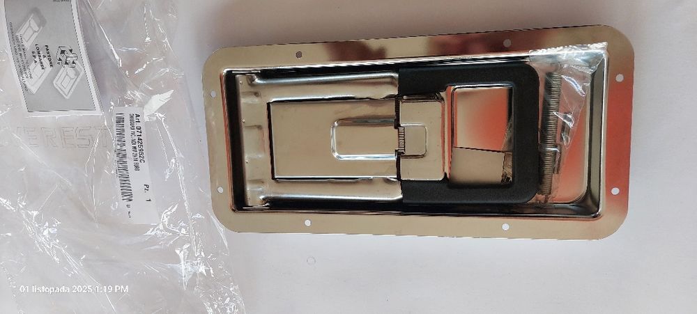 Klamka drzwi kontenera