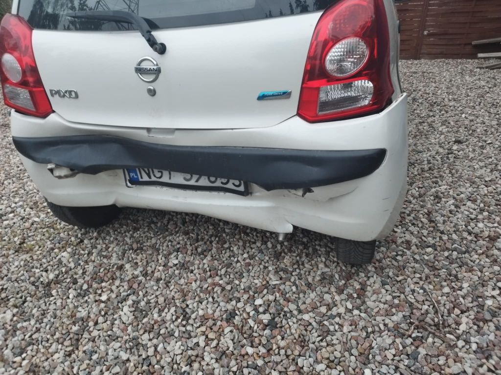 Sprzedam Nissana Pixo po kolizji