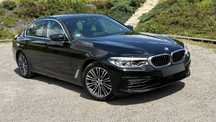 BMW Seria 5 G30 sedan led hybryda plugin M pakiet czarny sufit idealna