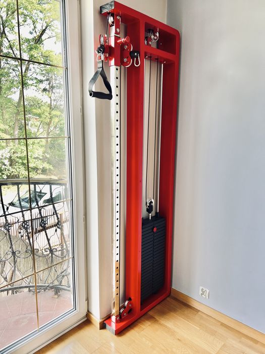 Latpull down 1:1 z wyciagiem 2:1 Krypton,stos 120kg, DOSTĘPNY OD RĘKI