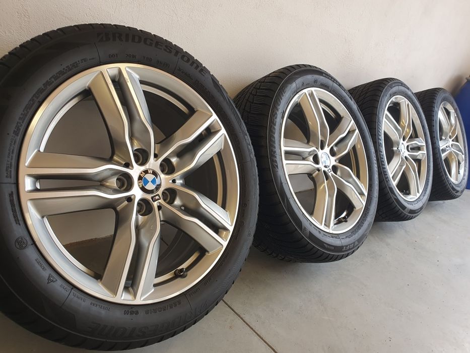 Koła zimowe 6,5mm 18" BMW X1 X2 M-PAKIET Styling 570M 5x112 TPMS Felgi