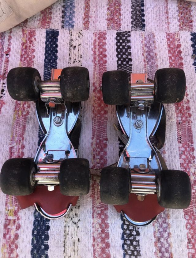 Patins em metal extensiveis Vintage